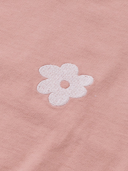Peach Flowers | Dievčenský pulóver