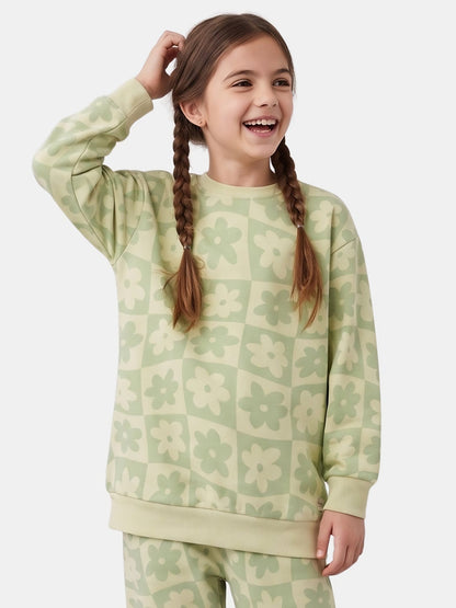 Aloe Wash | Dievčenský oversized pulóver