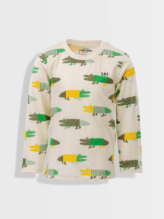 Crocodile | Chlapčenské tričko s dlhým rukávom