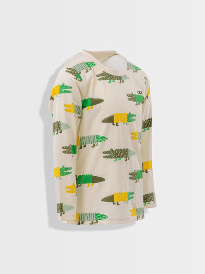 Crocodile | Chlapčenské tričko s dlhým rukávom