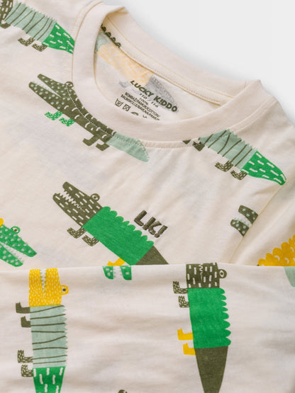 Crocodile | Chlapčenské tričko s dlhým rukávom