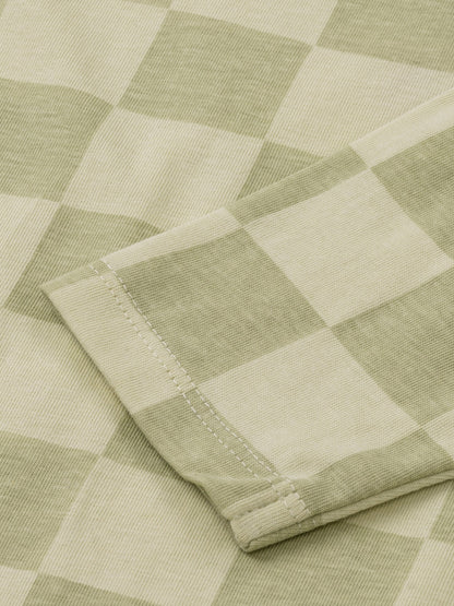 Aloe Wash Checks | Chlapčenské tričko s dlhým rukávom