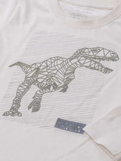 White Star Dino | Chlapčenské tričko s dlhým rukávom