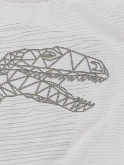 White Star Dino | Chlapčenské tričko s dlhým rukávom