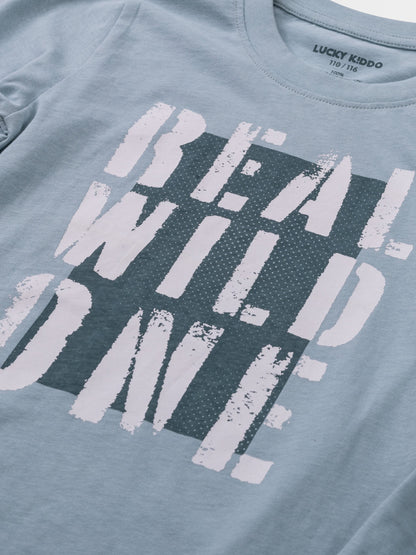 Real Wild One | Chlapčenské tričko s dlhým rukávom