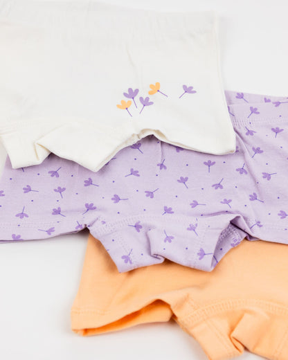 Dievča boxer FLOWERS 3 kusy