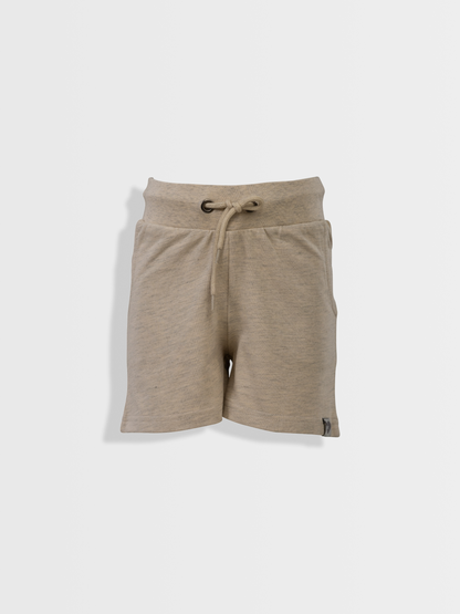 Beige Melange | Dievčenské krátke nohavice