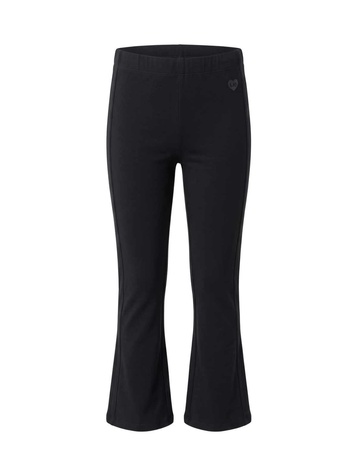 Solid black | Dievčenské legíny do zvona
