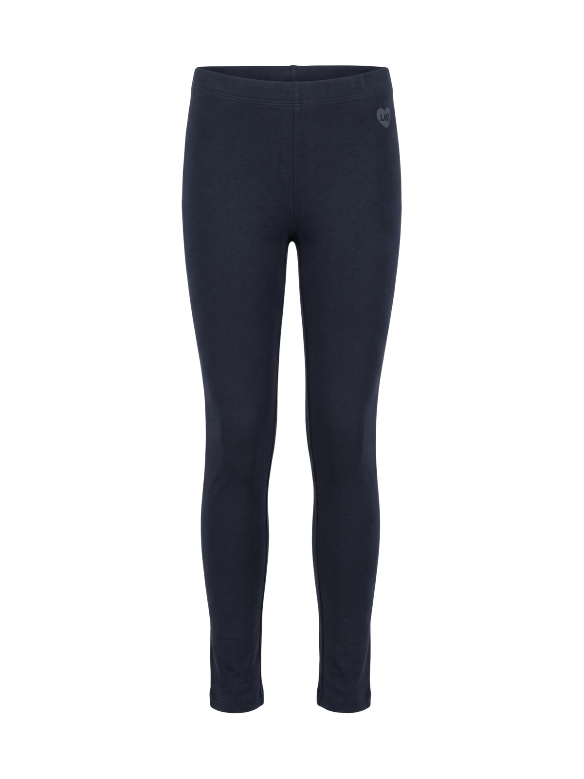 Solid Black | Dievčenské legíny - klasický strih