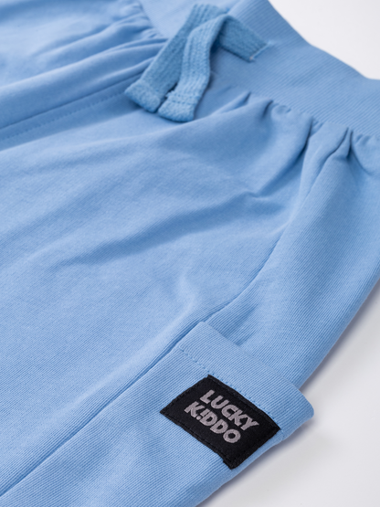 Faded Blue | Chlapčenské cargo tepláky