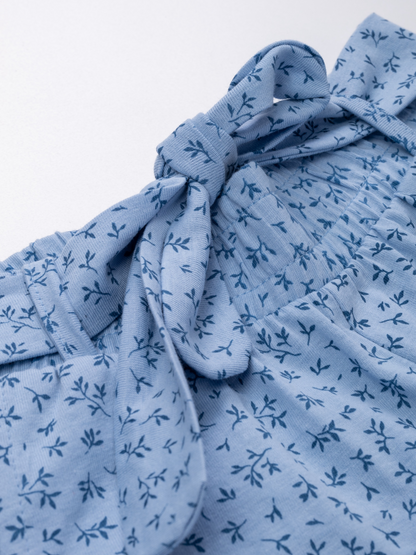 Dainty Blue | Dievčenská sukňa s legínami