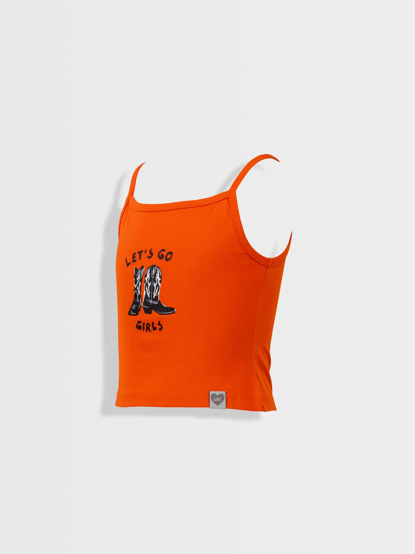 Let's go Girls Tangerine Twist | Dievčenské tričko bez rukávov