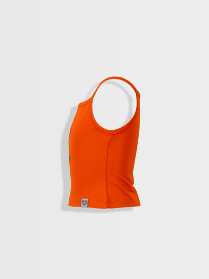 Let's go Girls Tangerine Twist | Dievčenské tričko bez rukávov