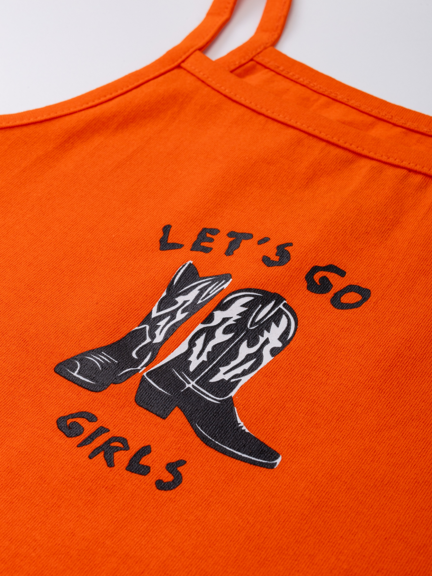 Let's go Girls Tangerine Twist | Dievčenské tričko bez rukávov