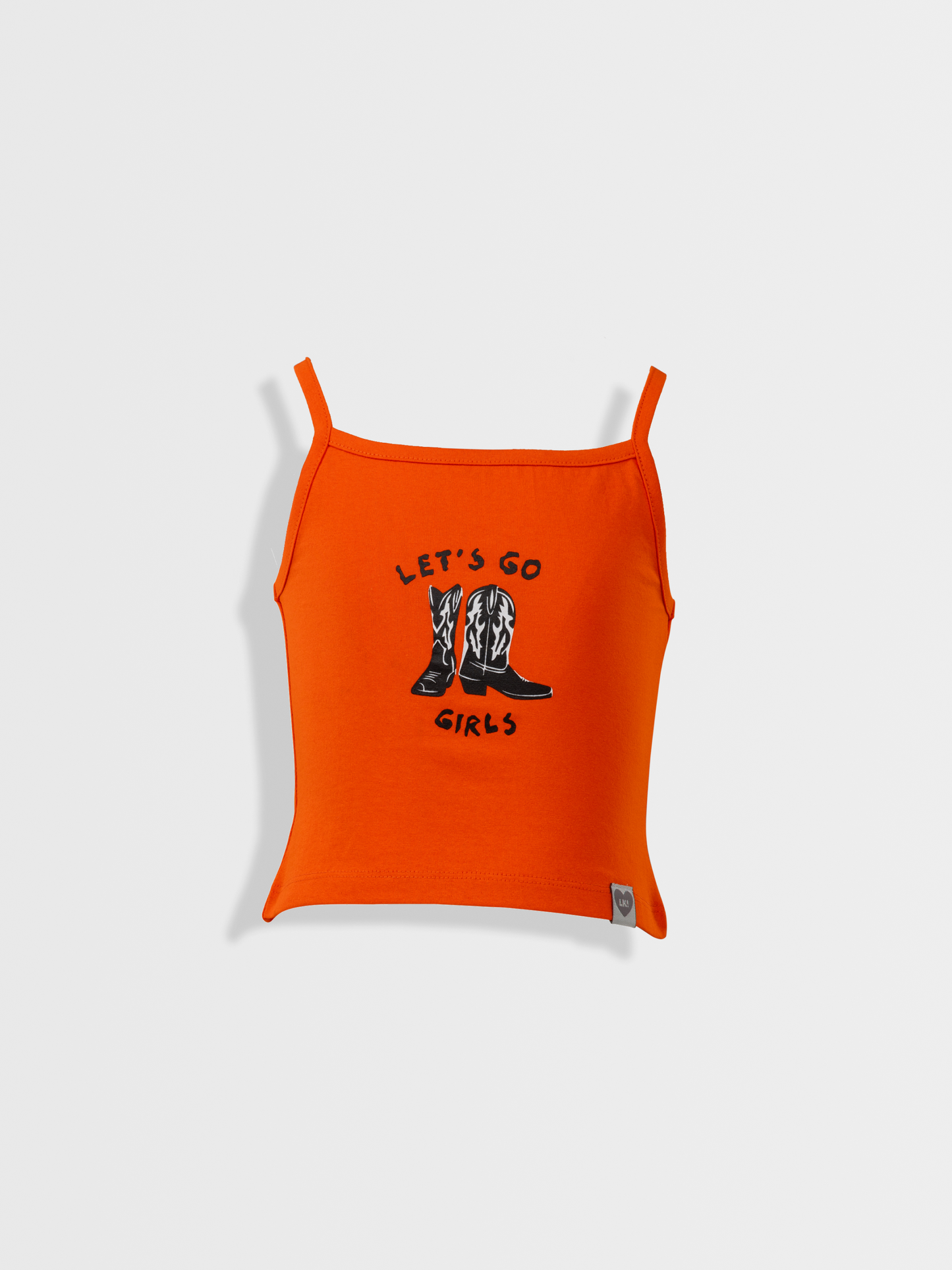 Let's go Girls Tangerine Twist | Dievčenské tričko bez rukávov