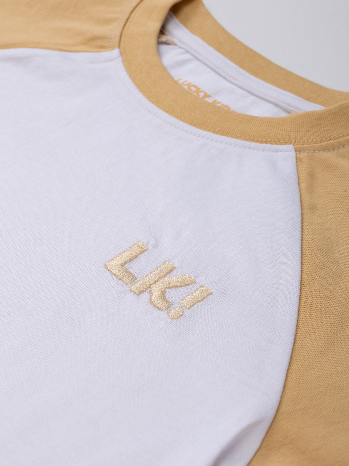 Croissant White | Chlapčenské tričko s krátkym rukávom