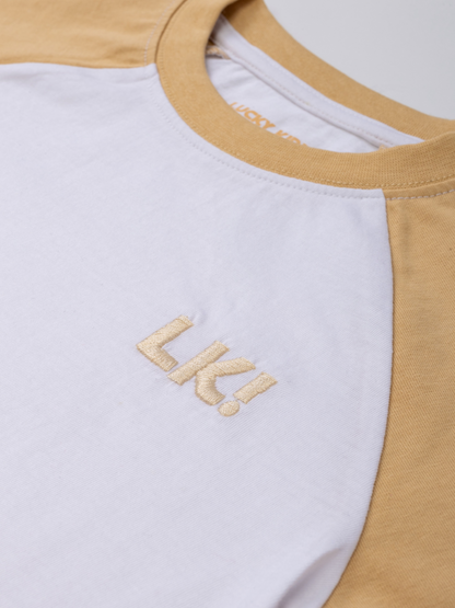 Croissant White | Chlapčenské tričko s krátkym rukávom