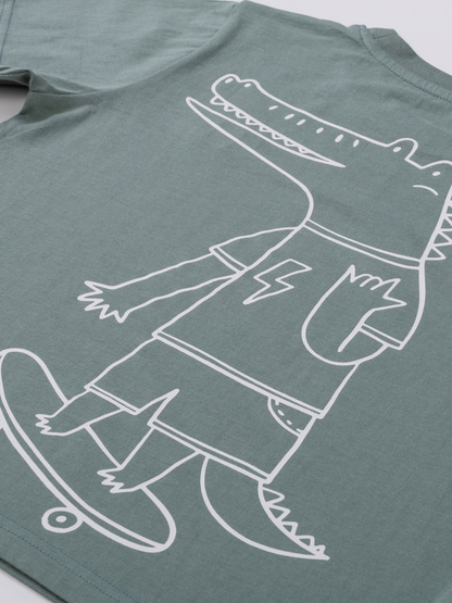 Jadeite Crocodile | Chlapčenské tričko s krátkym rukávom
