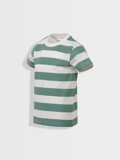 Jadeite Stripes | Chlapčenské tričko s krátkym rukávom