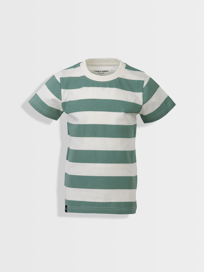 Jadeite Stripes | Chlapčenské tričko s krátkym rukávom
