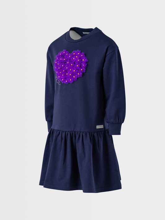 Floral Heart | Dievčenské šaty