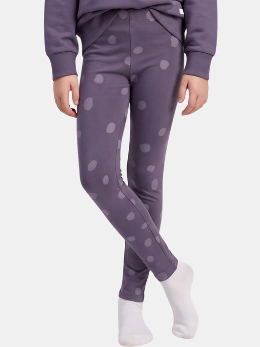 Purple Ash Dots | Dievčenské legíny