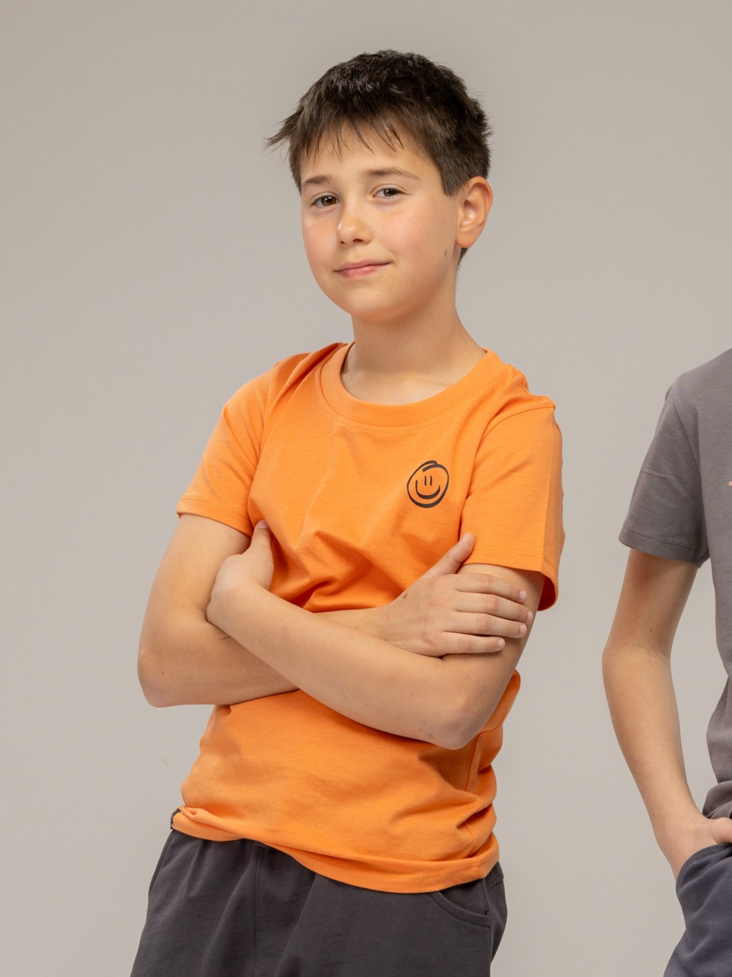 Copper Smiley | Chlapčenské tričko s krátkym rukávom