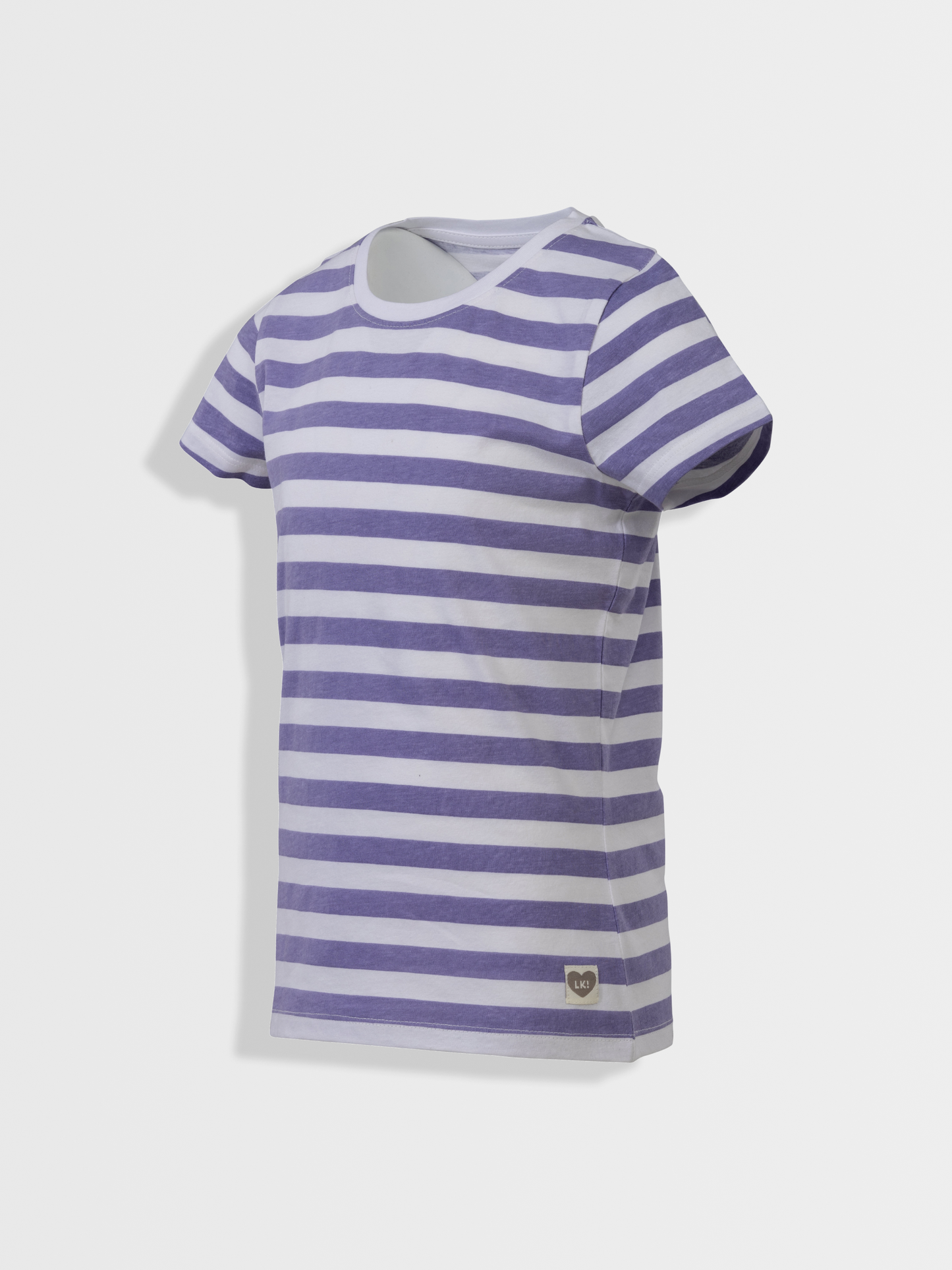 Plum Stripes | Dievčenské tričko s krátkym rukávom