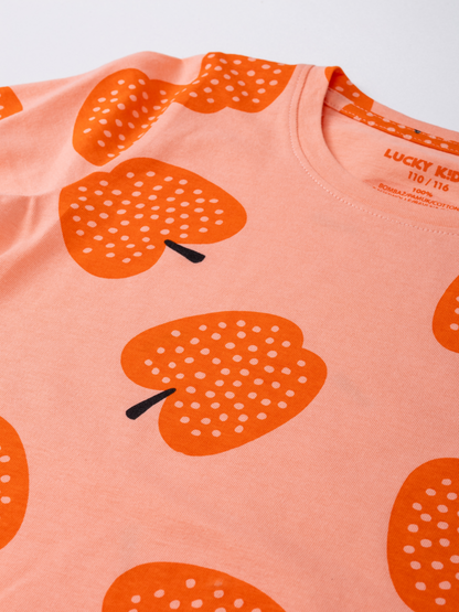 Peach Ambere Apples | Dievčenské tričko s dlhým rukávom