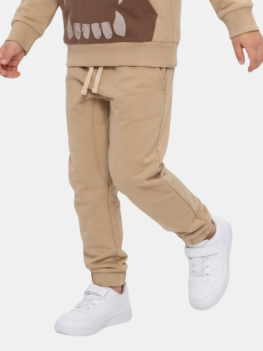 Beige Brown | Chlapčenské tepláky