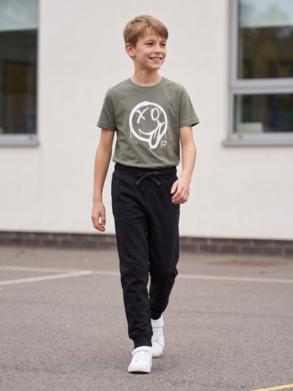 Onyx Classic | Zateplené chlapčenské tepláky - klasický strih