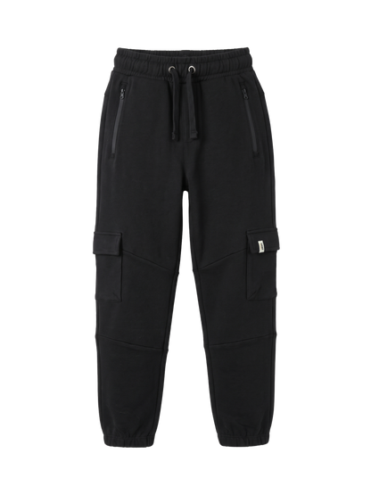 Onyx Cargo | Zateplené chlapčenské cargo tepláky - klasický strih