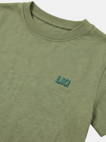 Moss Logo | Chlapčenské tričko s krátkym rukávom - klasický strih