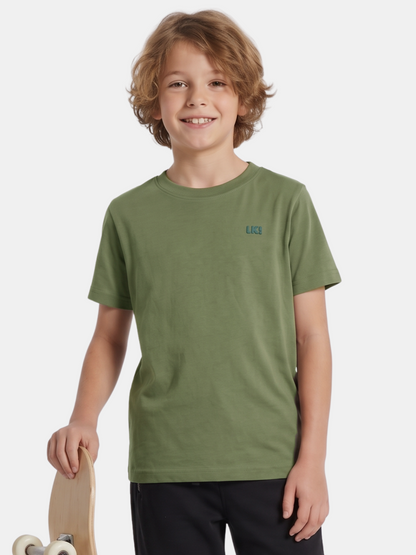 Moss Logo | Chlapčenské tričko s krátkym rukávom - klasický strih