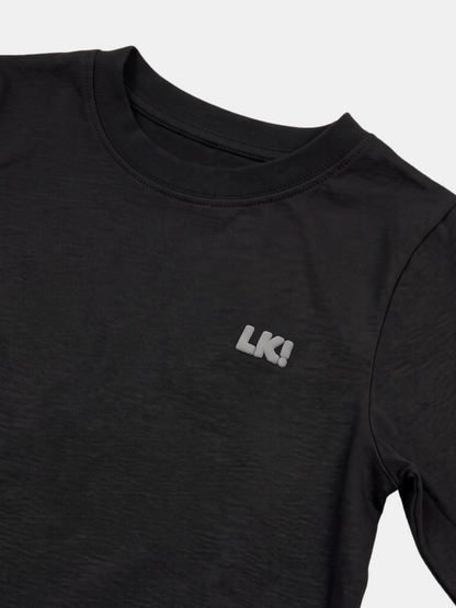 Onyx Logo | Chlapčenské tričko s dlhým rukávom - klasický strih
