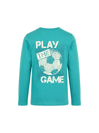 Play The Game | Chlapčenské tričko s dlhým rukávom - klasický strih