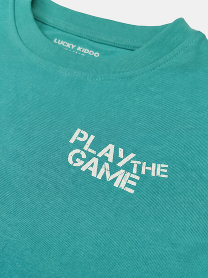 Play The Game | Chlapčenské tričko s dlhým rukávom - klasický strih