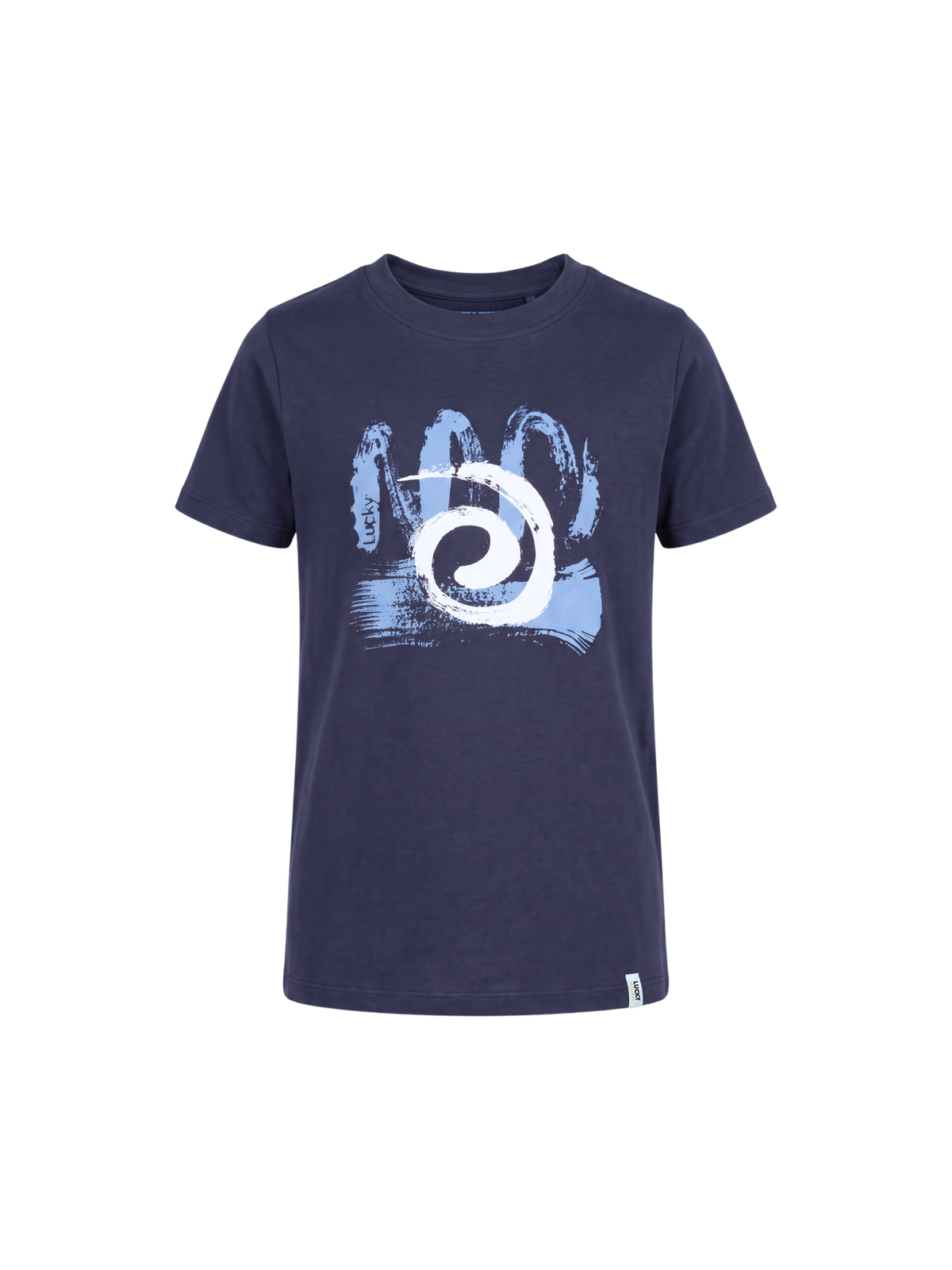 Brush Swirl | Chlapčenské tričko s krátkym rukávom - klasický strih