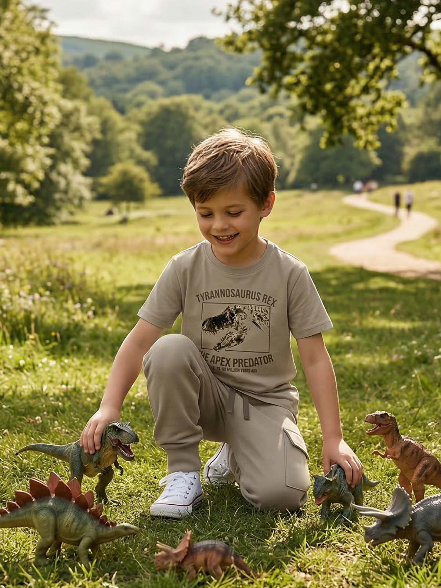 Jurassic Jungle Boss | Chlapčenské tričko s krátkym rukávom