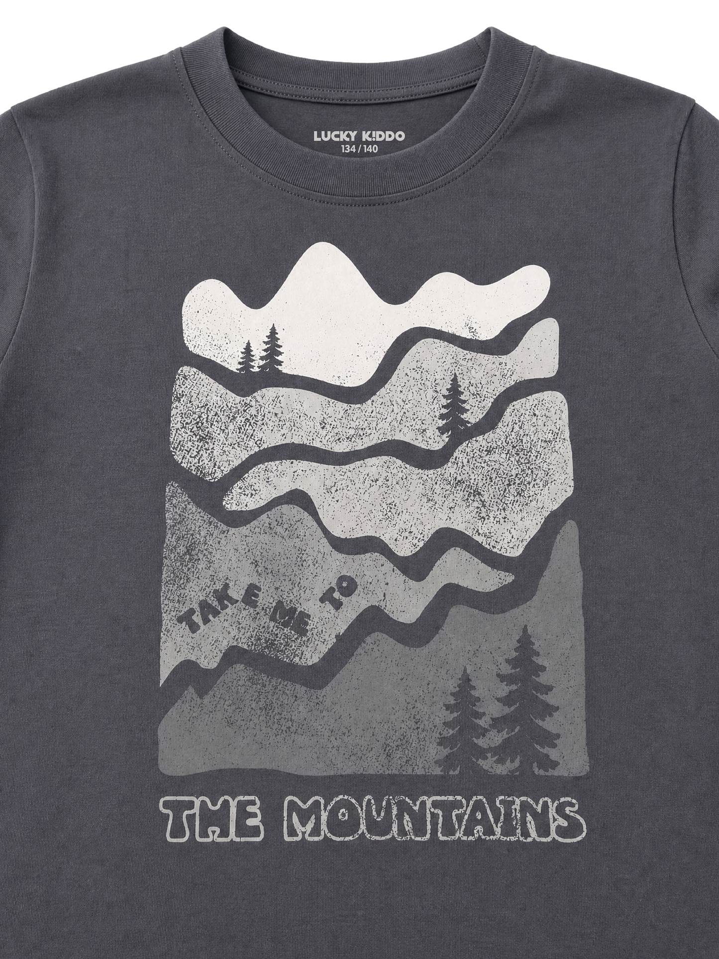 Iron Mountains | Chlapčenské tričko s dlhým rukávom - klasický strih