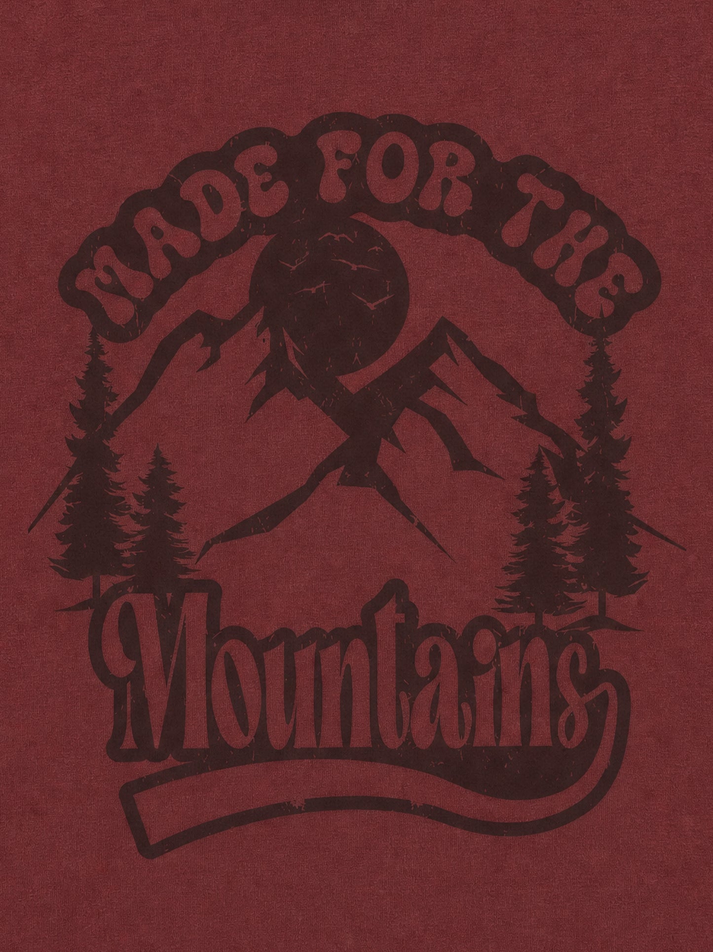 Wine Mountains | Chlapčenské tričko s dlhým rukávom - klasický strih
