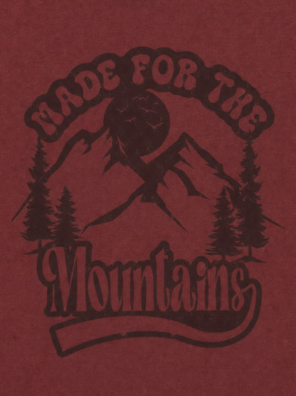 Wine Mountains | Chlapčenské tričko s dlhým rukávom - klasický strih