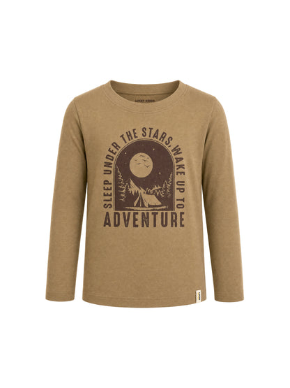 Cocoa Adventure | Chlapčenské tričko s dlhým rukávom - klasický strih