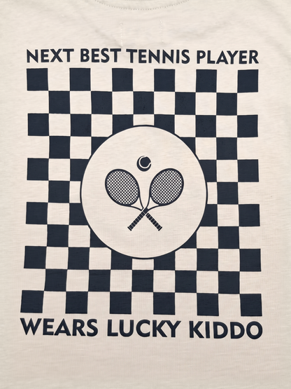 Sand Tennis Ace | Chlapčenské tričko s dlhým rukávom - voľný strih