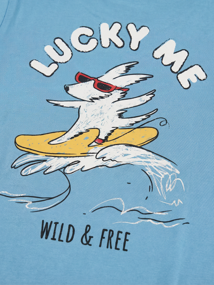 Wild Wave Surfer | Chlapčenské tričko s krátkym rukávom