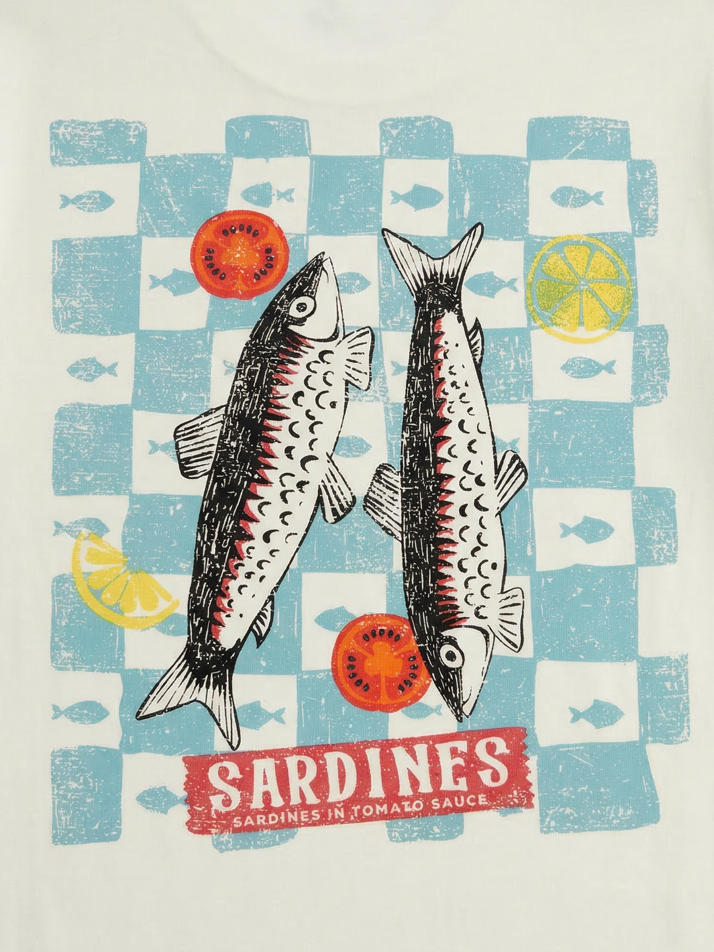 Sardine Party | Chlapčenské tričko s krátkym rukávom