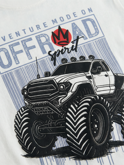 Offroad Monster | Chlapčenské tričko s krátkym rukávom