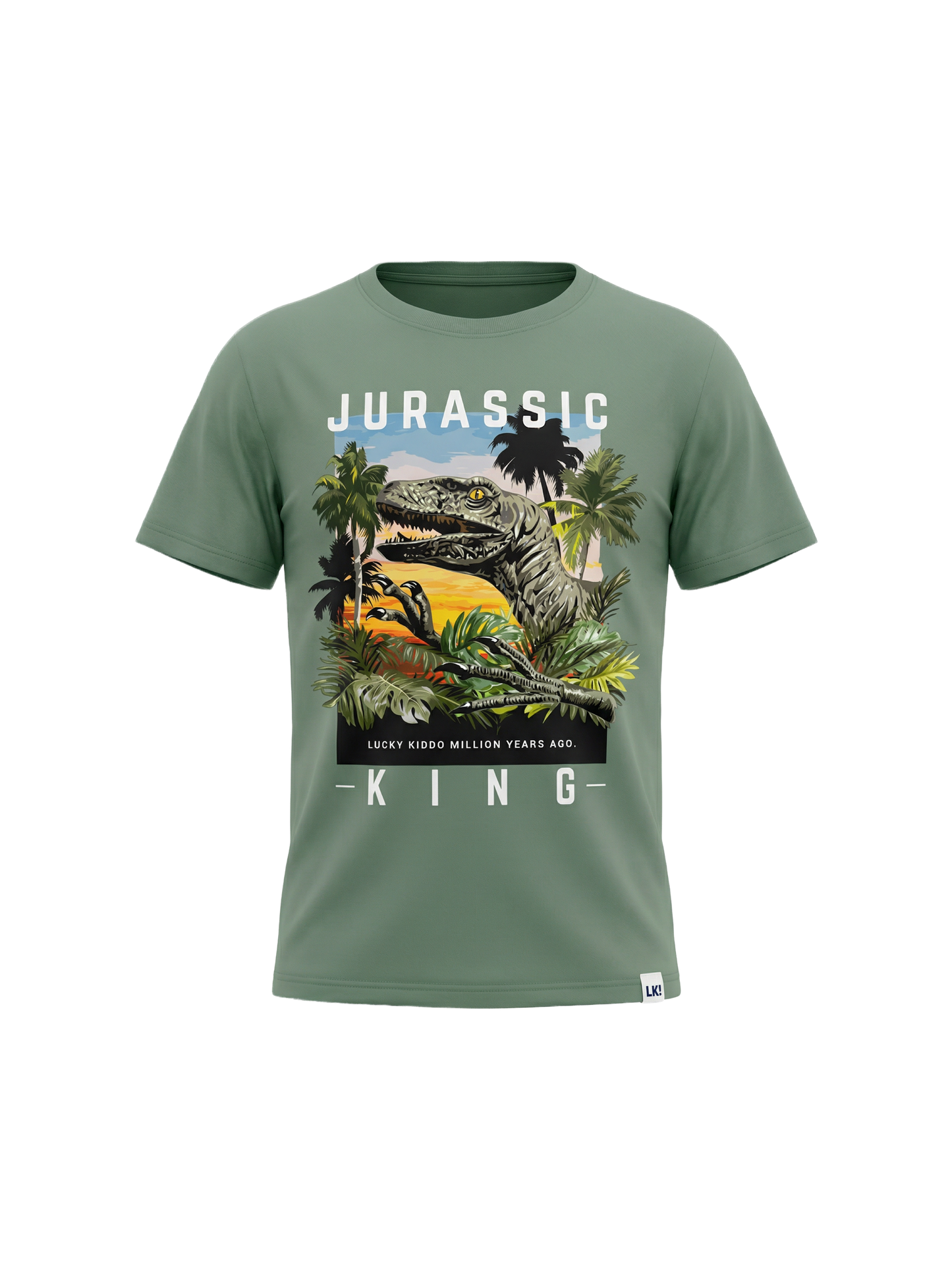 Jurassic King Roar | Chlapčenské tričko s krátkym rukávom