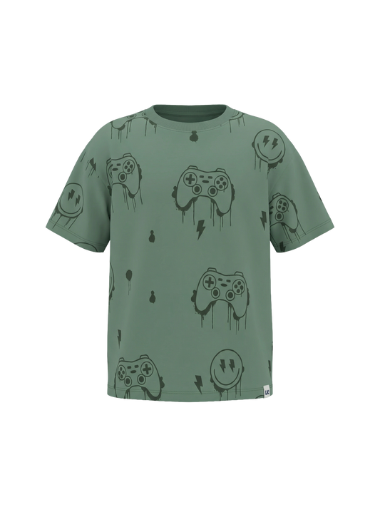 Gamer Level Up | Chlapčenské tričko s krátkym rukávom