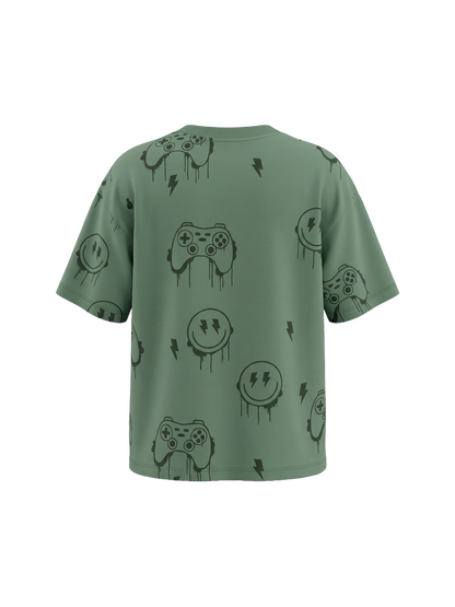 Gamer Level Up | Chlapčenské tričko s krátkym rukávom